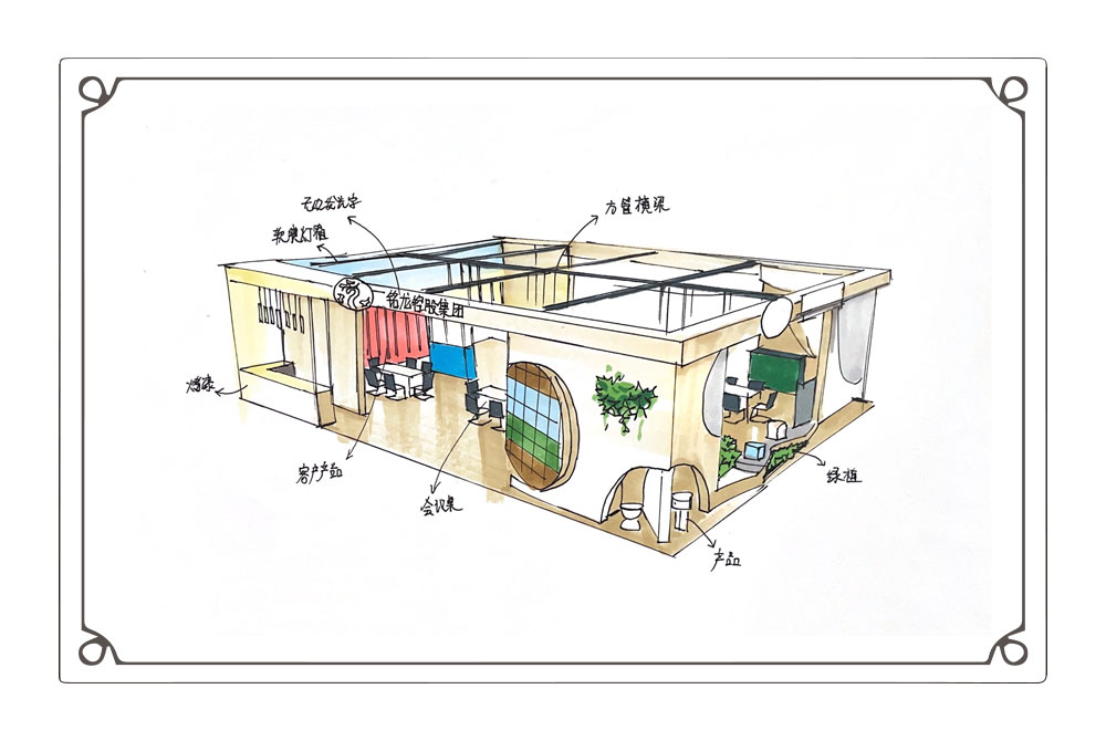 上海面料紡織展覽搭建設(shè)計(jì)項(xiàng)目
